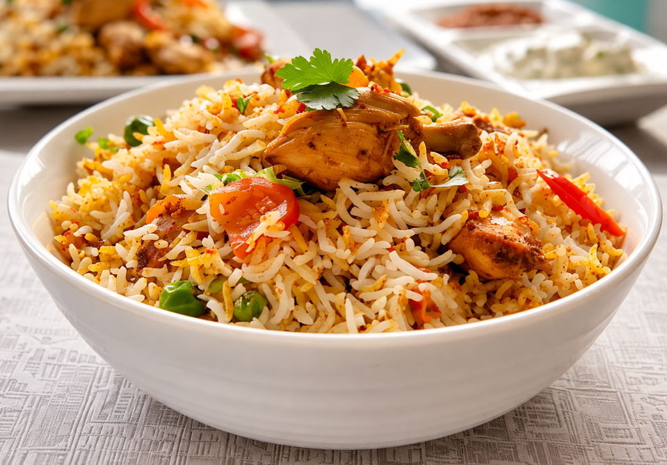 South Indian Biryanis
